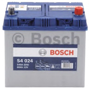 Bosch 0092S40240 Battery 60AH 540A (JIS) terminals 0 (232×173×225) S4 024