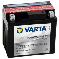 Varta 507902011A514 Аккумулятор 12V 5AH 120A (EN) клеммы 0 (113×70×105) TTZ7S-BS AGM