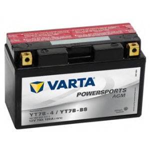 Varta 507901012A514 Аккумулятор 12V 7AH 120A (EN) клеммы 1 (150×66×94) YT7B-BS AGM