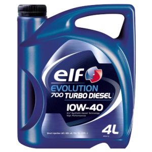 Elf EVO700TD10W404L Масло Evolution 700 Turbo Diesel 10W-40 4L